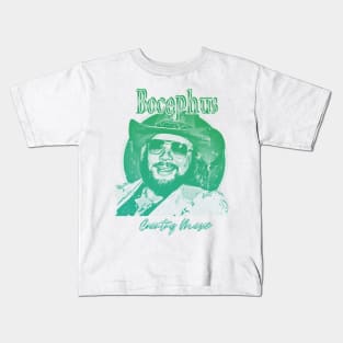 bocephus//green solid style, Kids T-Shirt